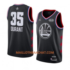 Maillot NBA Golden State Warriors Kevin Durant 35 2019 All-Star Jordan Brand Noir Swingman - Homme